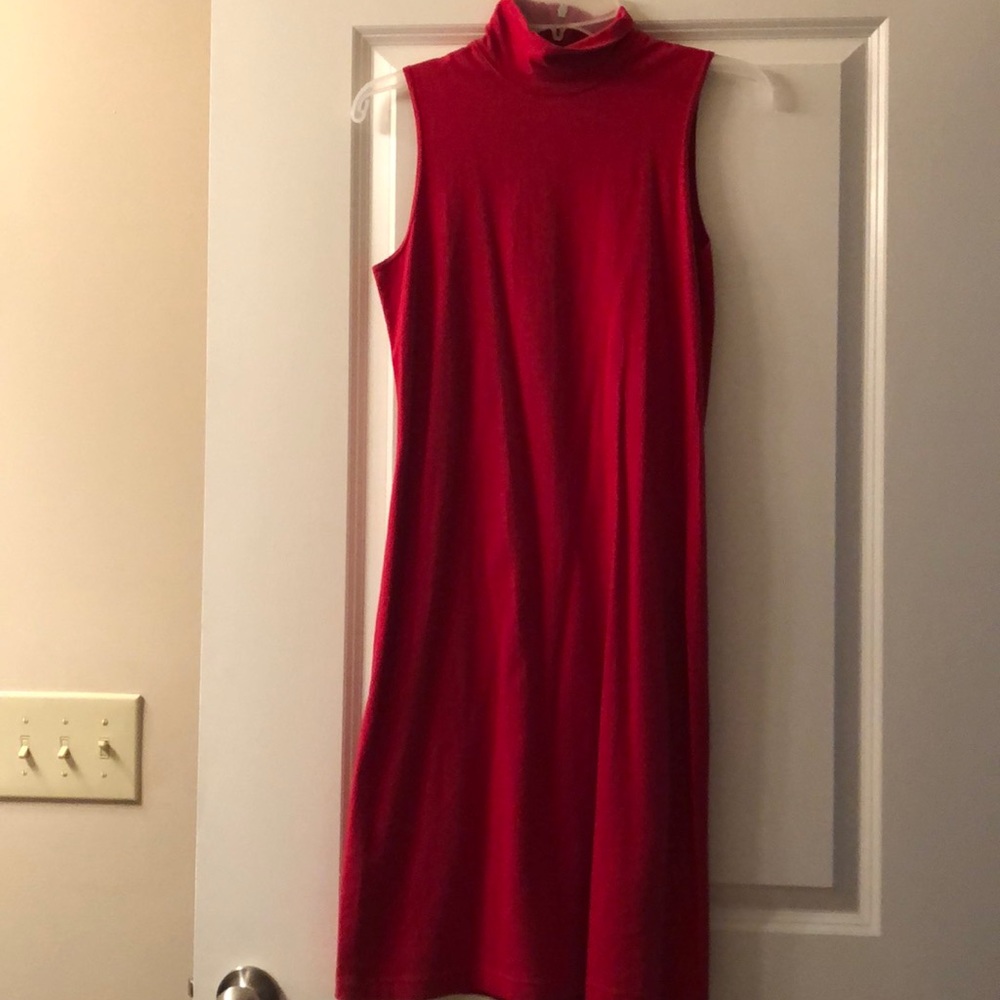 Dress, Women’s, Red, sleeveless